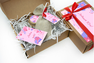 Именной набор для глинтвейна на 14 февраля gl143 - 3 - 14 февраля - EcoGift.by