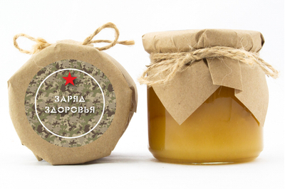 Лесной мед для подарочного набора на 23 февраля арт.:te401