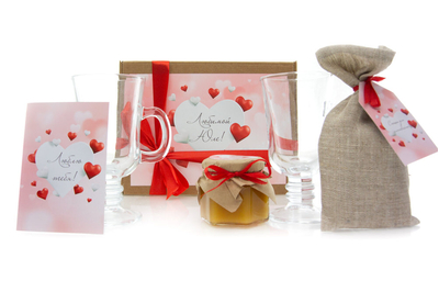 Именной набор для глинтвейна на 14 февраля gl141 - 9 - 14 февраля - EcoGift.by