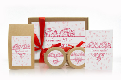 Именной набор на 14 февраля "Craft Tea Lite" te31 - 2 - 14 февраля - EcoGift.by