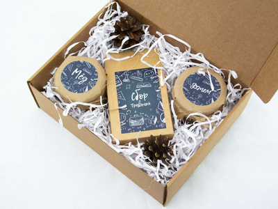 Именной набор на День учителя «Craft Lite» uc077 - 6 - День Учителя - EcoGift.by