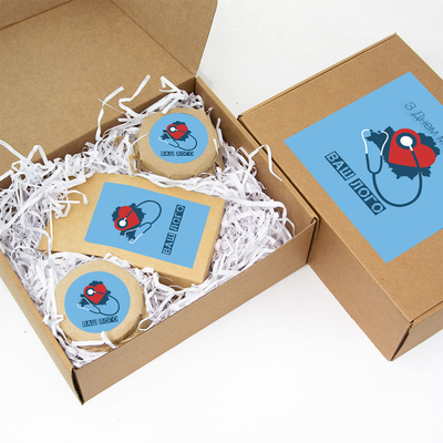 Набор с чаем и медом te380 - 2 - День медика - EcoGift.by