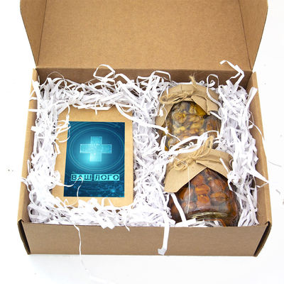 Набор с чаем и медом te385 - 3 - День медика - EcoGift.by