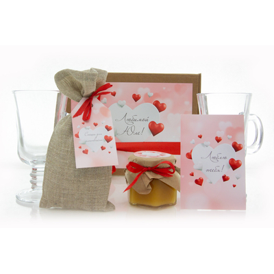 Именной набор для глинтвейна на 14 февраля gl141 - 1 - 14 февраля - EcoGift.by