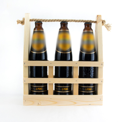 Деревянный ящик для пива