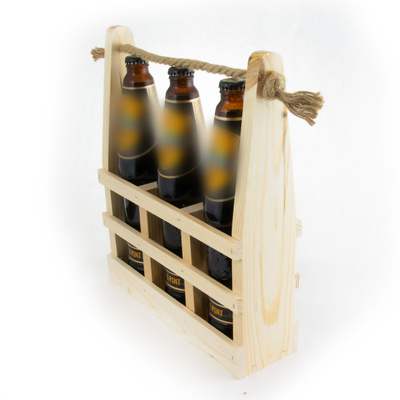 Деревянный ящик для пива