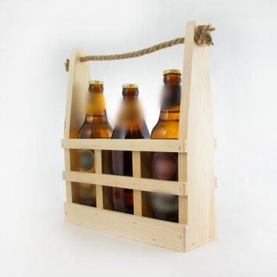 Деревянный ящик для пива