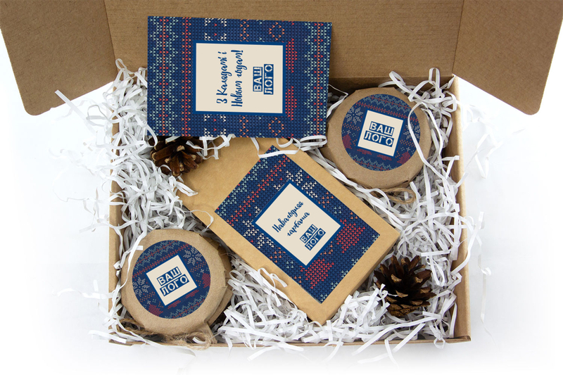 Внутреннее оформления корпоративного подарка с чаем арт.: te31_007