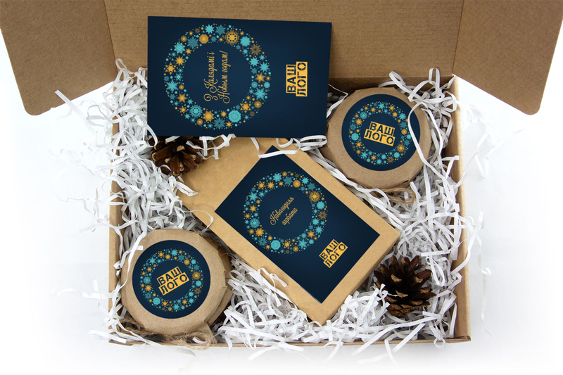 Внутреннее оформления корпоративного подарка с чаем арт.: te31_015