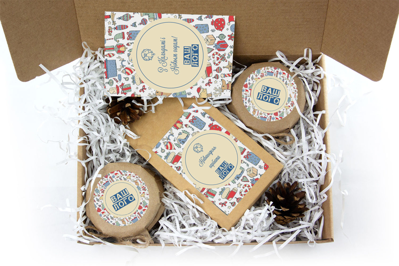 Внутреннее оформления корпоративного подарка с чаем арт.: te31_016