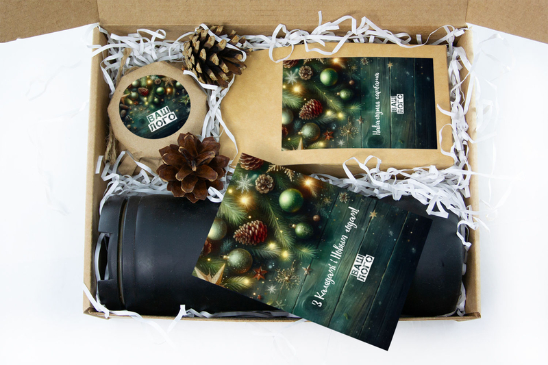 Внутреннее оформления корпоративного подарка с чаем арт.: te32_003