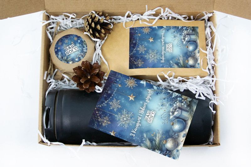 Внутреннее оформления корпоративного подарка с чаем арт.: te32_004