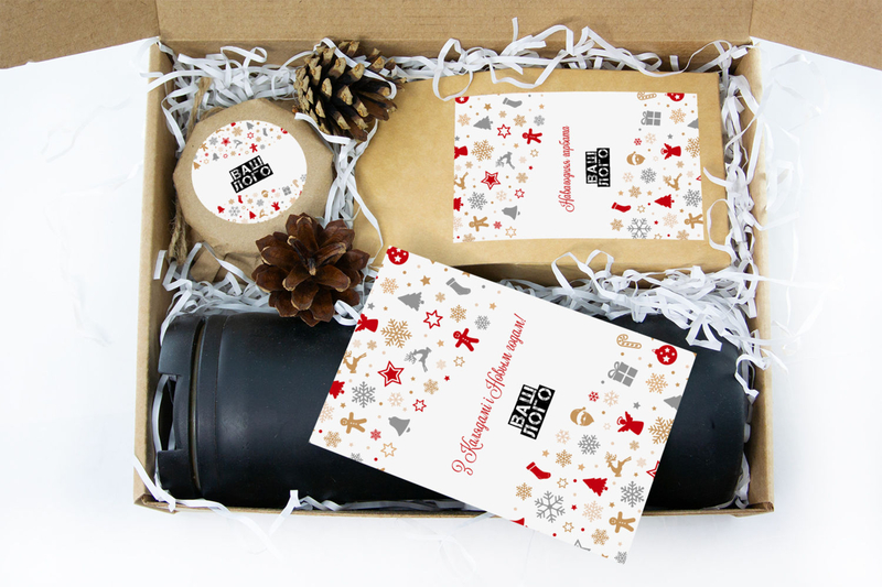 Внутреннее оформления корпоративного подарка с чаем арт.: te32_005