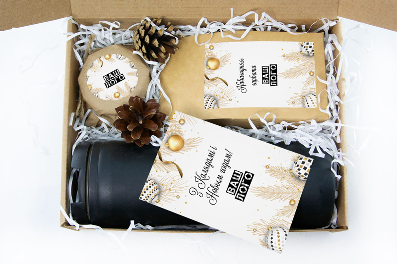 Внутреннее оформления корпоративного подарка с чаем арт.: te32_009