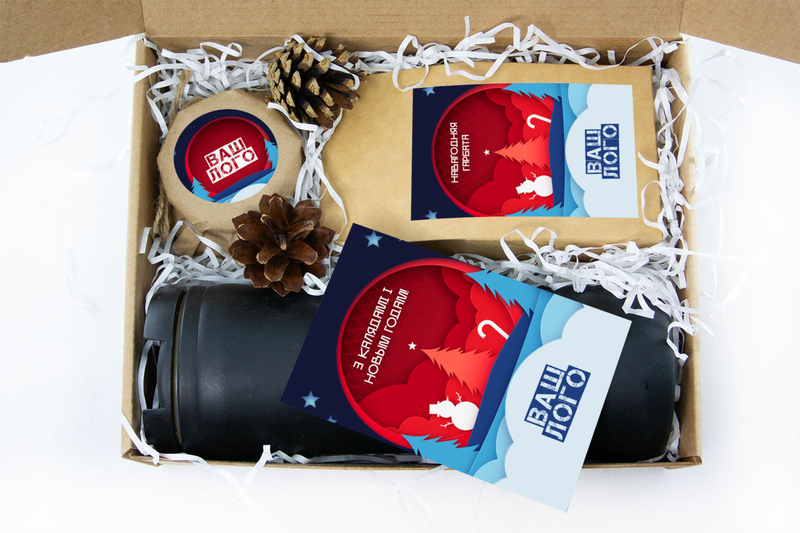 Внутреннее оформления корпоративного подарка с чаем арт.: te32_014