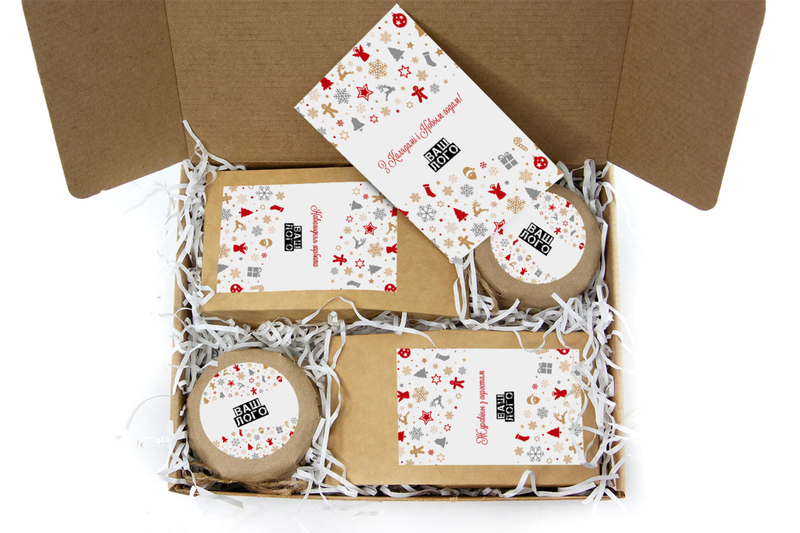 Внутреннее оформления корпоративного подарка с чаем арт.: te33_005